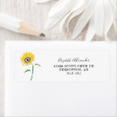 Recherche de sunflower rectangles autocollants Simple