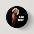 Recherche de jésus drôle badges Mème chrétien