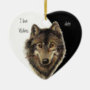 Recherche de tête de loup ornements Animal