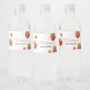 Recherche de fraise rectangles autocollants Baie