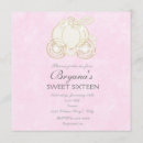 Recherche de cendrillon invitations Carrosse