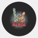 Recherche de groupe de rock autocollants Vintage