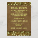 Recherche de soldats invitations Militaires