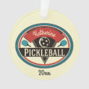 Recherche de tournoi ornements Pickleball