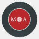 Recherche de bande de musique autocollants Enregistrement