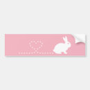 Recherche de lapins voiture autocollants Pare chocs