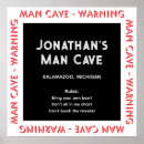 Recherche de man cave posters Grotte