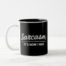 Recherche de sarcasme tasses Sarcastique