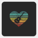 Recherche de guitariste autocollants Instrument de musique