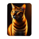 Recherche de peinture de chat magnets Drôle