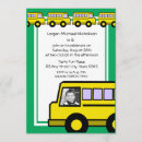 Recherche de bus invitations Autobus scolaire