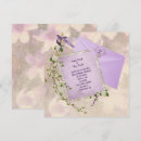 Recherche de concepteur invitations Violet