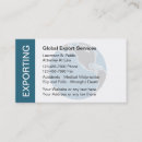Recherche de exportation cartes visite Expédition