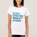 Recherche de correction tshirts Grammaire