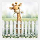 Recherche de girafe mignonne autocollants Toute personne