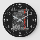 Recherche de de sapeur pompier horloges Ligne rouge mince