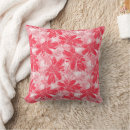 Recherche de de fleur rouge coussins Blanc