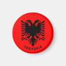 Recherche de l albanie magnets Drapeau