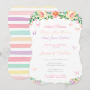 Recherche de pastel baby shower fille invitations Aquarelle