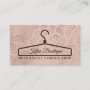 Recherche de cintre cartes visite Boutique