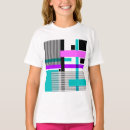 Recherche de géométrique tshirts Violet