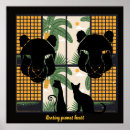 Recherche de chat jaune posters Décoratif