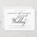 Recherche de romance invitations Calligraphie