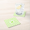 Recherche de polka dot dessous de verres Vert