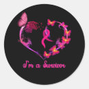 Recherche de survivant de cancer autocollants Coeur