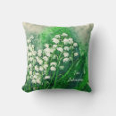 Recherche de muguet coussins Vert