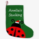 Recherche de coccinelle chaussette de noël Drôle