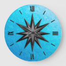 Recherche de rose de boussole horloges Bleu