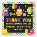 Recherche de petits monstres mignons autocollants Nourrisson