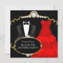 Recherche de partie entreprise de cravate noire invitations Collecte de fonds