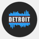 Recherche de de detroit autocollants Ville