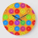 Recherche de tranche orange horloges Agrumes