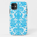 Recherche de fleurs bleu clair iphone coques Blanc