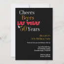 Recherche de las vegas anniversaire invitations Pour lui