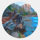 Recherche de roches de rivière autocollants Nature