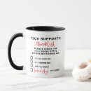 Recherche de tech support tasses Technicien