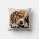 Recherche de chien de beagle coussins Mignon