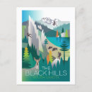 Recherche de black hills cartes postales Collines