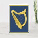 Recherche de celtique vœux cartes Harpe