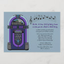Recherche de juke box invitations Pour tous
