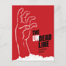 Recherche de zombie cartes postales Illustration