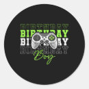 Recherche de anniversaire de jeu vidéo autocollants Pixel