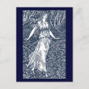 Recherche de forêt cartes postales Illustration vintage