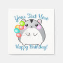Recherche de anniversaire kawaii serviettes Animaux