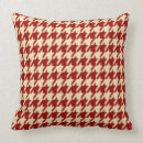 Recherche de houndstooth coussins Rétro