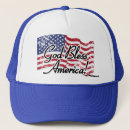 Recherche de drapeau américain casquettes Rouge